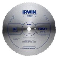 IRWIN® 11870 - 10" 180T Steel FTG Circular Saw Blade