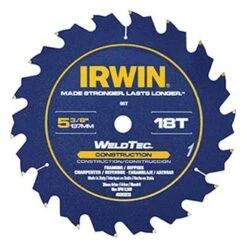 IRWIN® 14027 - WeldTec™ 5-1/2" 18T Carbide ATB Circular Saw Blade