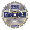 IRWIN® 14028 - Marathon™ 7-1/4" 18T Carbide ATB Circular Saw Blade -Irwin 14028