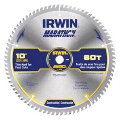 IRWIN® 14076 - Marathon™ 10" 80T ATB Circular Saw Blade