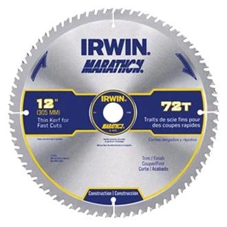 IRWIN® 14082 - Marathon™ 12" 72T ATB Circular Saw Blade 3 IRWIN® 14082 - Marathon™ 12" 72T ATB Circular Saw Blade