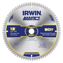IRWIN® 14083 - Marathon™ 12" 80T ATB Circular Saw Blade