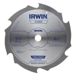 IRWIN® 15702ZR - 7-1/4" 6T Steel ATB Circular Saw Blade