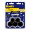 Irwin® - Impact Bolt-Grip™ 6-piece 1/2" Drive 3/4" To 1" Hex Shank Impact Bolt Extractor Set -Irwin 1859146