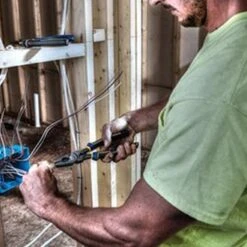 IRWIN® - Vise-Grip™ 8" Multi-Material Handle Combination Jaws Tether Ready Linemans Pliers -Irwin 1902414 8