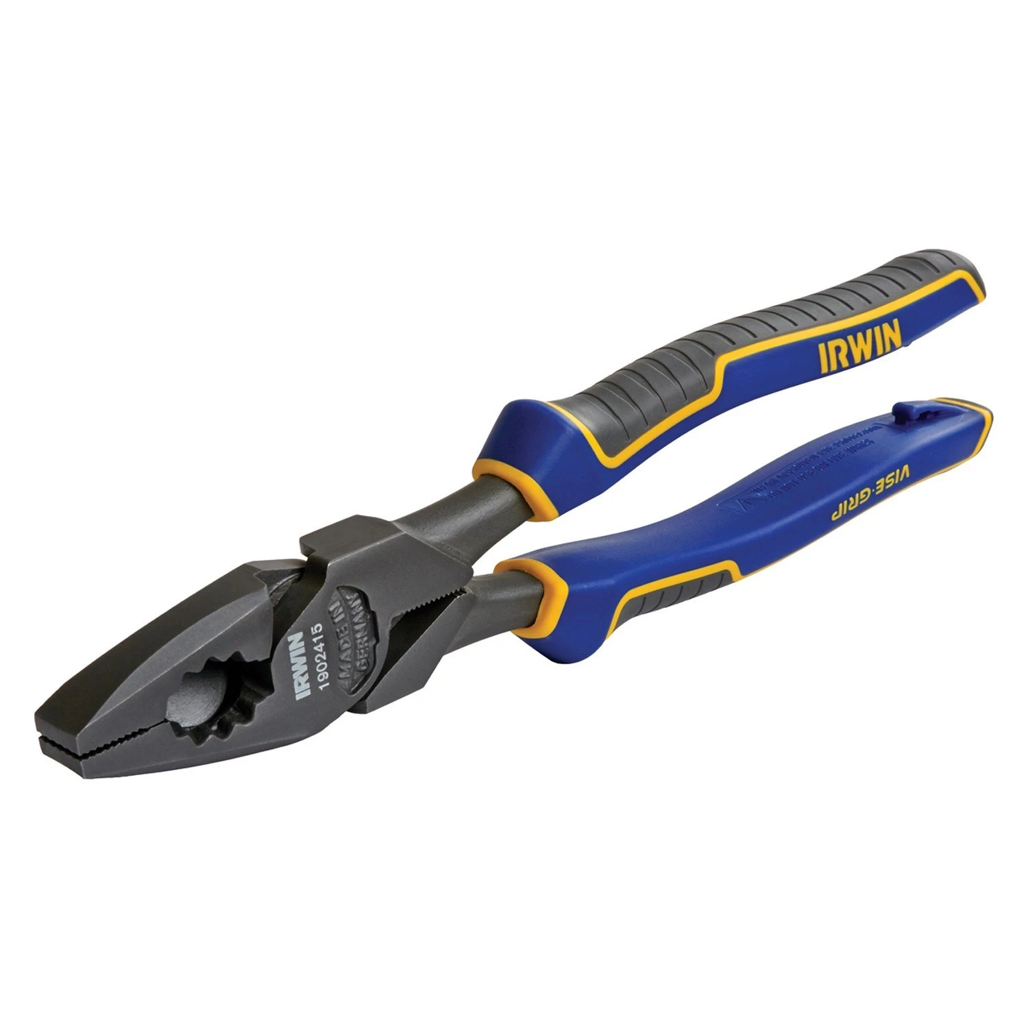 IRWIN® - Vise-Grip™ 9-1/2" Multi-Material Handle Combination Jaws Fish Tape Puller Linemans Pliers 3 IRWIN® - Vise-Grip™ 9-1/2" Multi-Material Handle Combination Jaws Fish Tape Puller Linemans Pliers