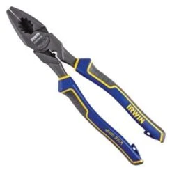 IRWIN® - Vise-Grip™ 9-1/2" Multi-Material Handle Combination Jaws Fish Tape Puller Crimper Linemans Pliers