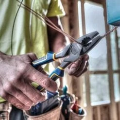 IRWIN® - Vise-Grip™ 9-1/2" Multi-Material Handle Combination Jaws Fish Tape Puller Crimper Linemans Pliers -Irwin 1902416 5