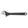 IRWIN® 1913189 - 1-1/2" X 15" OAL Black Oxide Plain Handle Adjustable Wrench -Irwin 1913189