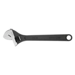 IRWIN® 1913190 - 2" X 18" OAL Black Oxide Plain Handle Adjustable Wrench