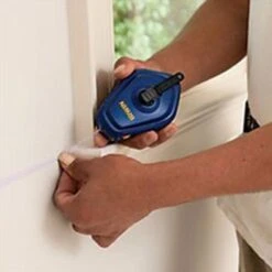 IRWIN® - Strait-Line™ Speed-Line™ 100' Red Permanent Chalk Line Reel With Red Chalk -Irwin 1932885 6