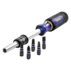 IRWIN® - 6-piece Multi Material Handle Extendable Multi-Bit Screwdriver Kit -Irwin 1948779 3