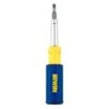 IRWIN® - ProTouch™ 6-piece Multi Material Handle Dual Sided Bits Multi-Bit Screwdriver Kit -Irwin 2051100