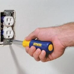 IRWIN® - ProTouch™ 6-piece Multi Material Handle Dual Sided Bits Multi-Bit Screwdriver Kit -Irwin 2051100 5