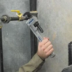 IRWIN® 2074110 - Vise-Grip™ 1-1/2" X 10" Serrated Jaws Aluminum Straight Pipe Wrench -Irwin 2074110 4