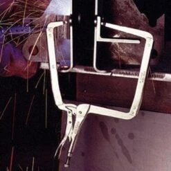 IRWIN® 21 - The Original™ 8" Fixed Pads Long Reach C-Jaws Locking Clamp -Irwin 211zr 3 1