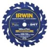 IRWIN® 24035 - WeldTec™ 7-1/4" 24T Carbide ATB Circular Saw Blade 2 IRWIN® 24035 - WeldTec™ 7-1/4" 24T Carbide ATB Circular Saw Blade -Irwin 24035 1
