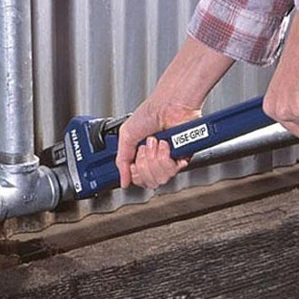 IRWIN® 274106 - Vise-Grip™ 2" X 12" Serrated Jaws Cast Iron Straight Pipe Wrench 7 IRWIN® 274106 - Vise-Grip™ 2" X 12" Serrated Jaws Cast Iron Straight Pipe Wrench - Image 5