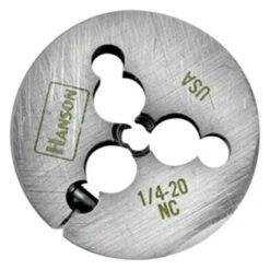 IRWIN® 4674 - Hanson™ 1-1/2"-6 UNC SAE HCS Right-Hand Adjustable Round Die