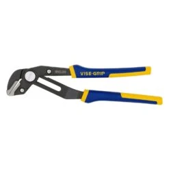 IRWIN® 4935097 - Vise-Grip⢠GrooveLock⢠10" Smooth Jaws Multi-Material Handle Push Button Ratcheting Tongue & Groove Pliers