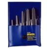 Irwin® - Hanson™ 536/526 Series™ 5-piece 3/16" To 5/8" Square Shank Straight Flute Screw Extractor Set -Irwin 53635
