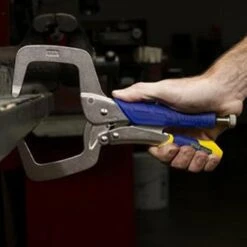 IRWIN® - Vise-Grip™ Fast Release™ 5-piece 5" To 10" Multi-Material Handle Long Nose/Curved/V/Straight Jaws Locking Pliers Set -Irwin 538kbt 5