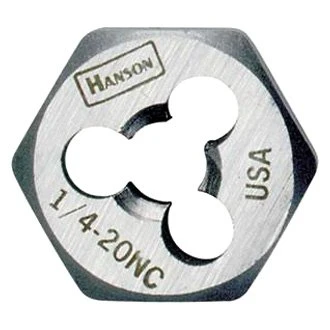 IRWIN® 7269 - Hanson™ 1-1/8"-12 UNF SAE HCS Right-Hand Re-Threading Solid Hexagon Die 3 IRWIN® 7269 - Hanson™ 1-1/8"-12 UNF SAE HCS Right-Hand Re-Threading Solid Hexagon Die