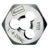 IRWIN® 7270 - Hanson™ 1-1/4"-7 UNC SAE HCS Right-Hand Re-Threading Solid Hexagon Die -Irwin 7270