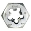 IRWIN® 7405 - Hanson™ 1/2"-14 NPT Pipe Taper HCS Right-Hand Re-Threading Solid Hexagon Die -Irwin 7405