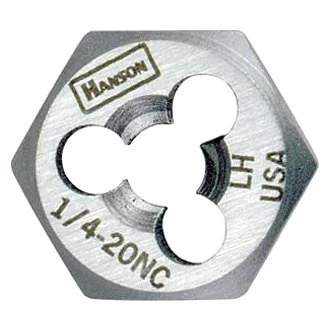 IRWIN® 7745 - Hanson™ 1/2"-20 UNF SAE HCS Left-Hand Re-Threading Solid Hexagon Die 3 IRWIN® 7745 - Hanson™ 1/2"-20 UNF SAE HCS Left-Hand Re-Threading Solid Hexagon Die