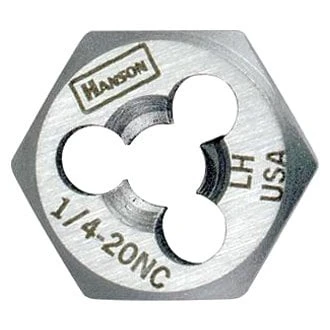 IRWIN® 7766 - Hanson™ 1"-12 UNF SAE HCS Left-Hand Re-Threading Solid Hexagon Die 3 IRWIN® 7766 - Hanson™ 1"-12 UNF SAE HCS Left-Hand Re-Threading Solid Hexagon Die