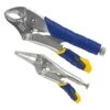 IRWIN® - Vise-Grip™ Fast Release™ 2-piece 6" To 10" Multi-Material Handle Curved/Long Nose Jaws Locking Pliers Set -Irwin 77t