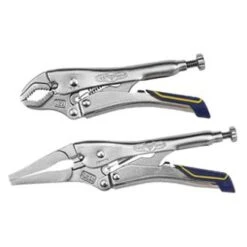 IRWIN® - Vise Grip™ Fast Release™ 2-piece 5" To 6" Metal Handle V/Long Nose Jaws Locking Pliers Set