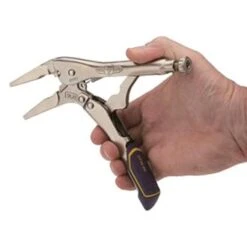 IRWIN® - Vise-Grip™ New Fast Release™ Multi-Material Handle Long Nose Jaws Locking Pliers -Irwin irht82583 4