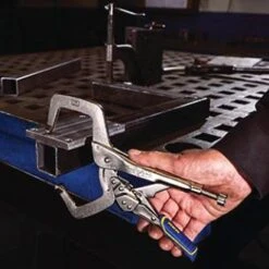 IRWIN® IRHT82584 - New Fast Release™ Vise Grip™ 4" Fixed Pads Fast Jaw Opening C-Jaws Locking Clamp -Irwin irht82584 4