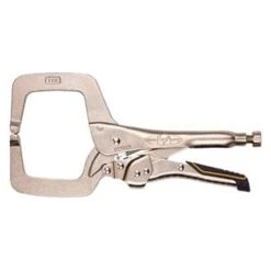 IRWIN® IRHT82585 - New Fast Release™ Vise Grip™ 2-1/8" Fixed Pads Fast Jaw Opening C-Jaws Locking Clamp