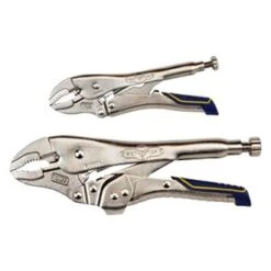 IRWIN® - Vise Grip™ Fast Release™ 2-piece 7" To 10" Metal Handle Curved Jaws Locking Pliers Set