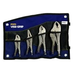 IRWIN® - Vise Grip™ Fast Release™ 4-piece 5" To 10" Metal Handle V/Long Nose/Straight Jaws Locking Pliers Set