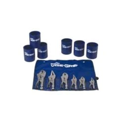 IRWIN® - 6-piece 4" To 10" Metal Handle Long Nose/Straight/Curved/V/ Jaws Locking Pliers Set